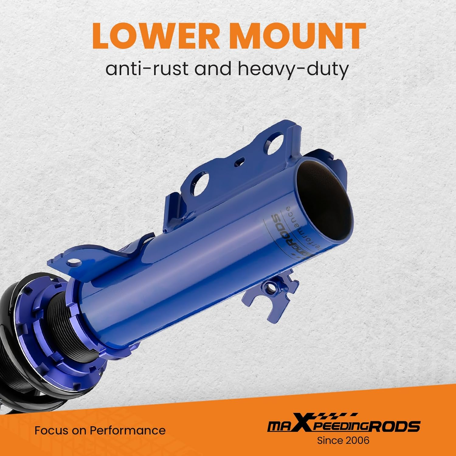 Maxpeedingrods Coilovers for Toyota Camry 1992-2001, for Toyota Avalon 1995-2003, Solara 1999-2003, for Lexus ES300 1992-2001, Height Adjustable Coilovers Suspension Kit, Lowering Kit Blue image number 1