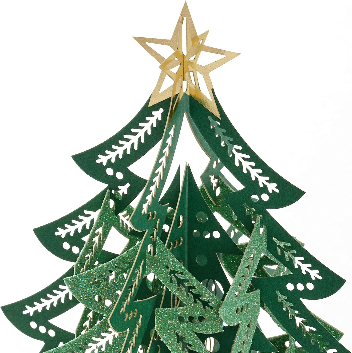 Hallmark Signature Paper Wonder Pop up Christmas Card (Christmas Tree) image number 3