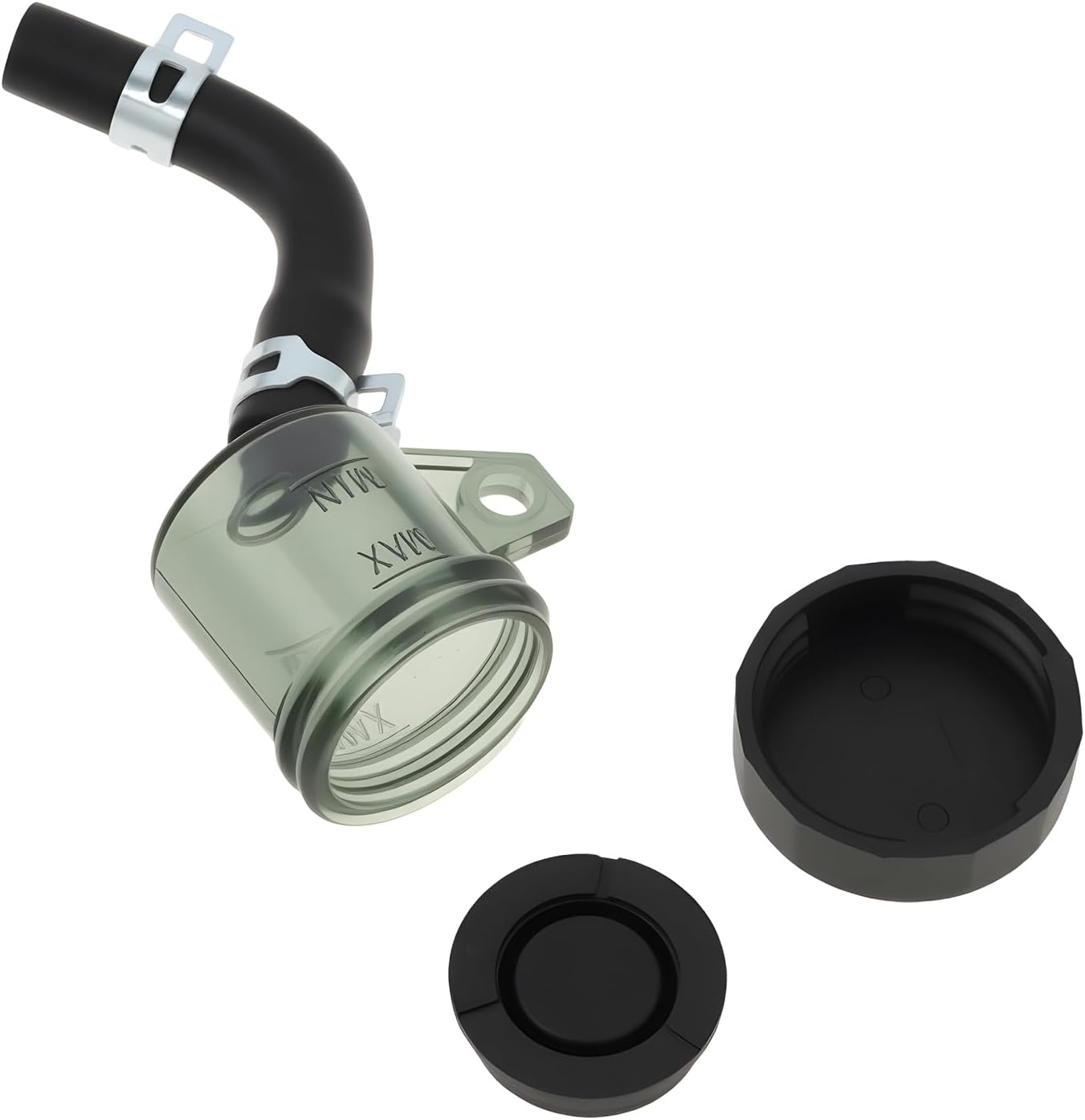 Motorcycle Rear Brake Fluid Cup Compatible with Ducati Motorcycle Master Cylinder Oil Storage Measurement image number 6