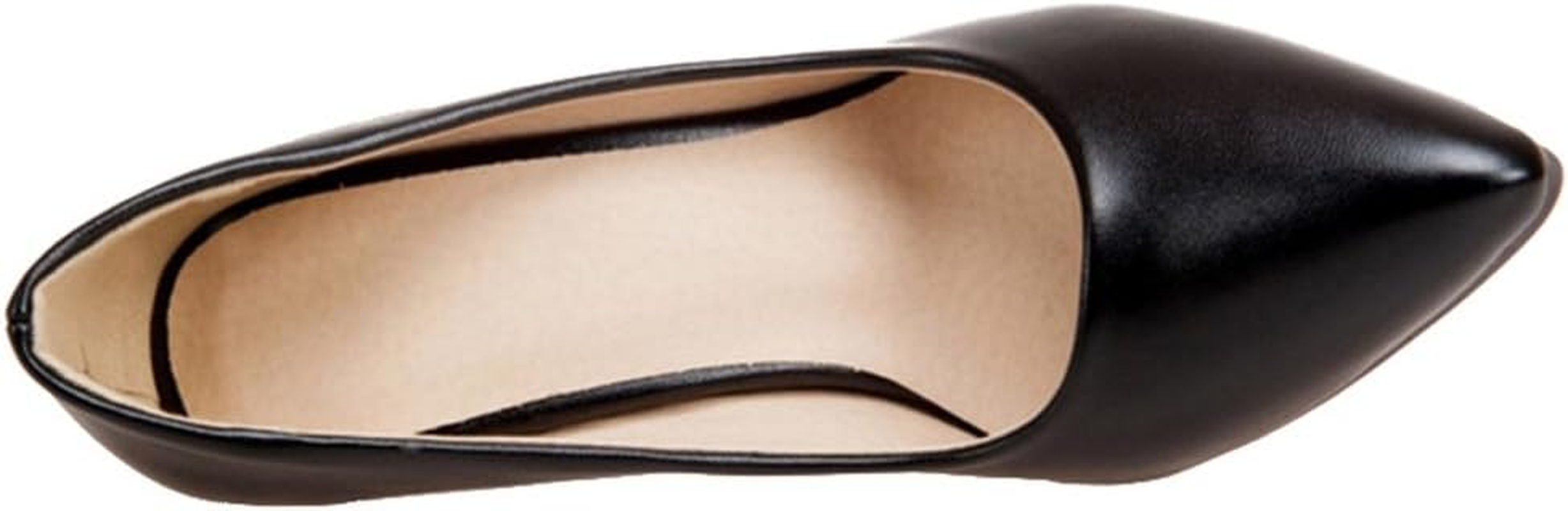 Working Heels with Thin Heel and Pointed Toe Business Pumps image number 4