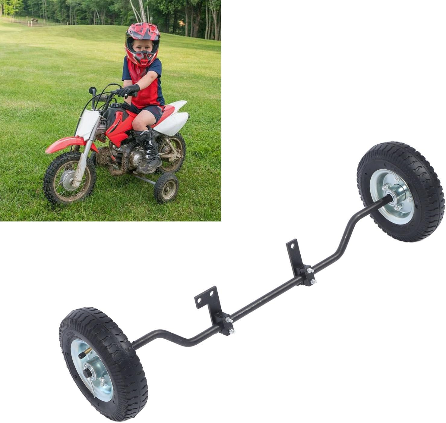 8 Inch Dirt Bike Training Wheels, 1602-UT-H Universal off Road Wheels Replacement for Razor MX500 MX125 MX400 MX500, for Honda CRF50, for Yamaha PW50 and All Kinds of 5Cc Dirt Bike