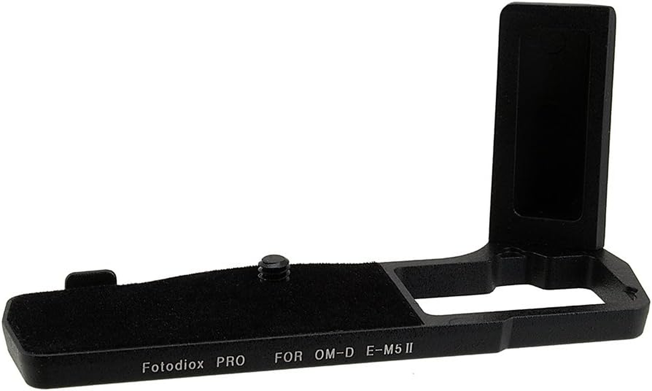 Fotodiox Pro, All Metal Black Camera Hand Grip for Olympus OM-D E-M5 Mark II Mirrorless Micro Four-Thirds Digital Camera with Battery Access image number 4