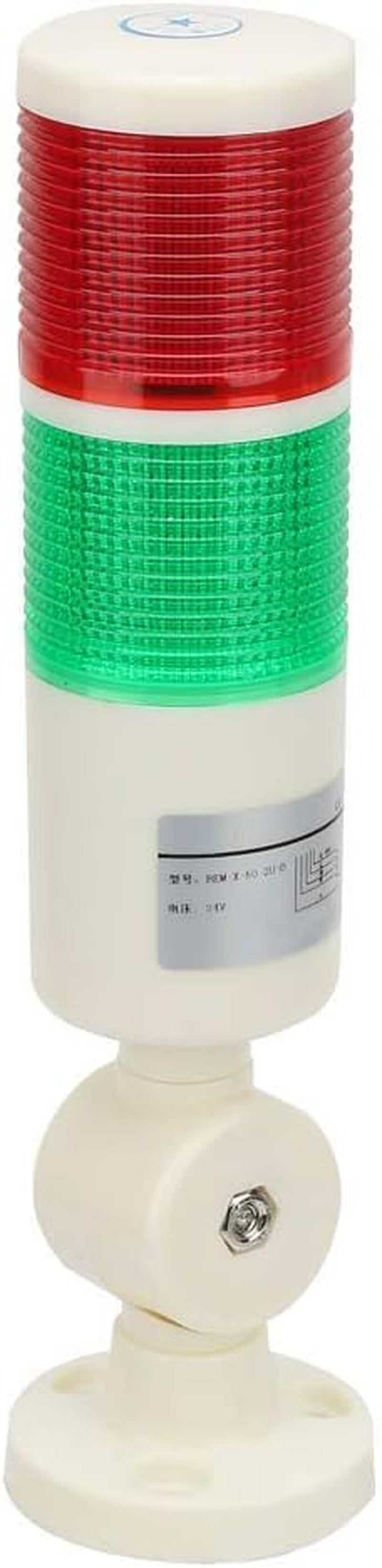 Warning Light，Led Indicator High Brightness Machine Foldable Industrial Caution Tower Alarm Light 24V DC for Workshop, Construction Site, Factory, Sentry Box, Etc image number 1