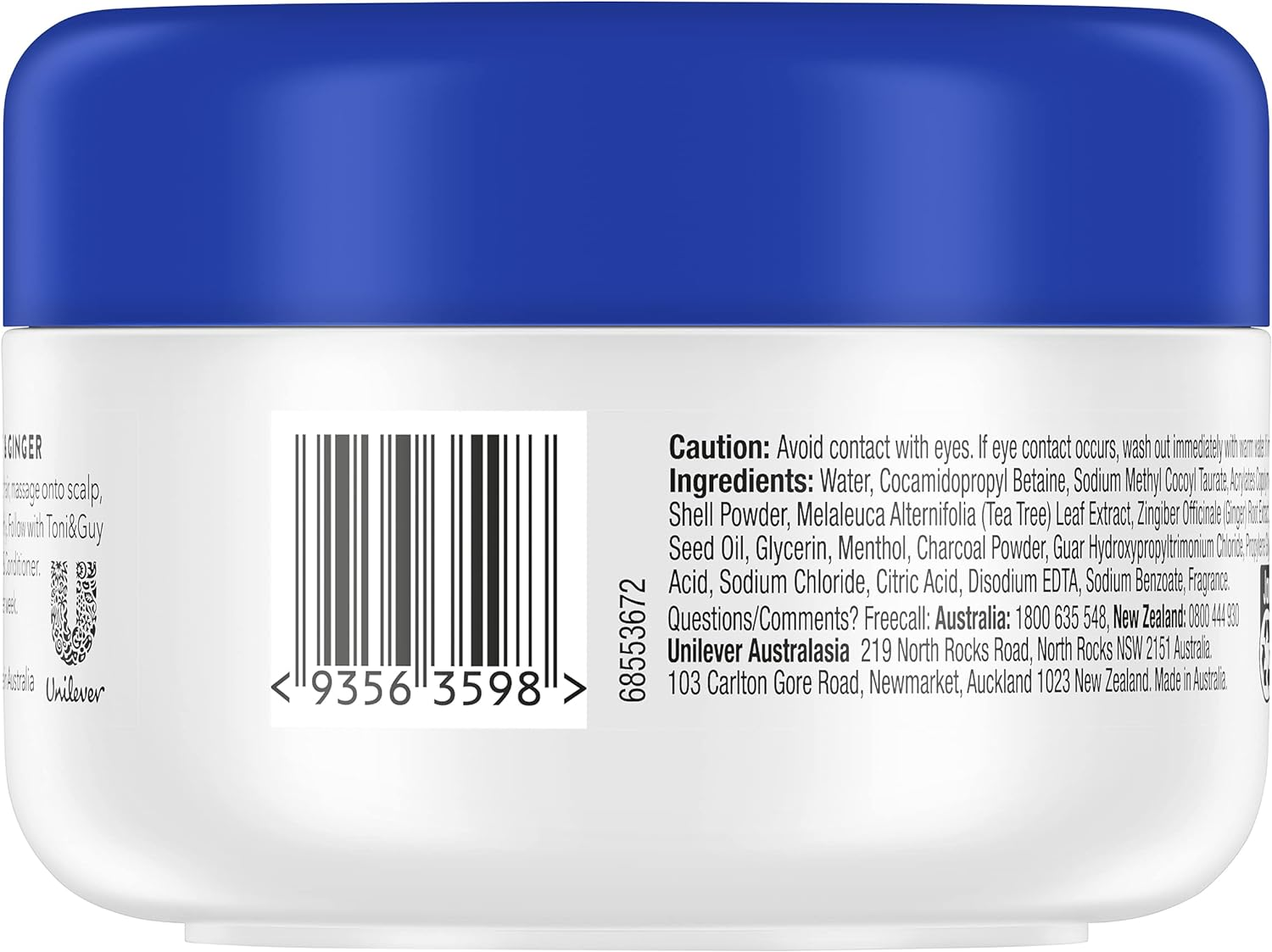 Toni & Guy Pre-Shampoo Scalp Scrub 175 Ml