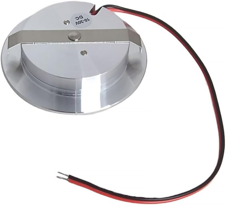 Marvix LED 12V 24V Spot Lights Dimmable 6000K Cool White Pack of 4 Caravan Campervan Motorhome Boat Chrome Recessed Downlights image number 4