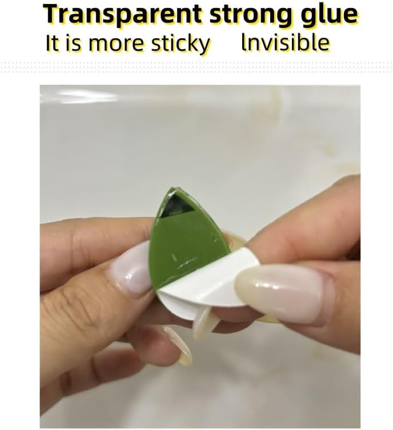 50 Pieces Green Plant Fixator No Trace Adhesive Plant Clips for Climbing Plants Strong Wall Clips for Vine Plants Eco Friendly Plant Wall Clips Easy to Use Space Saving Plant Clips