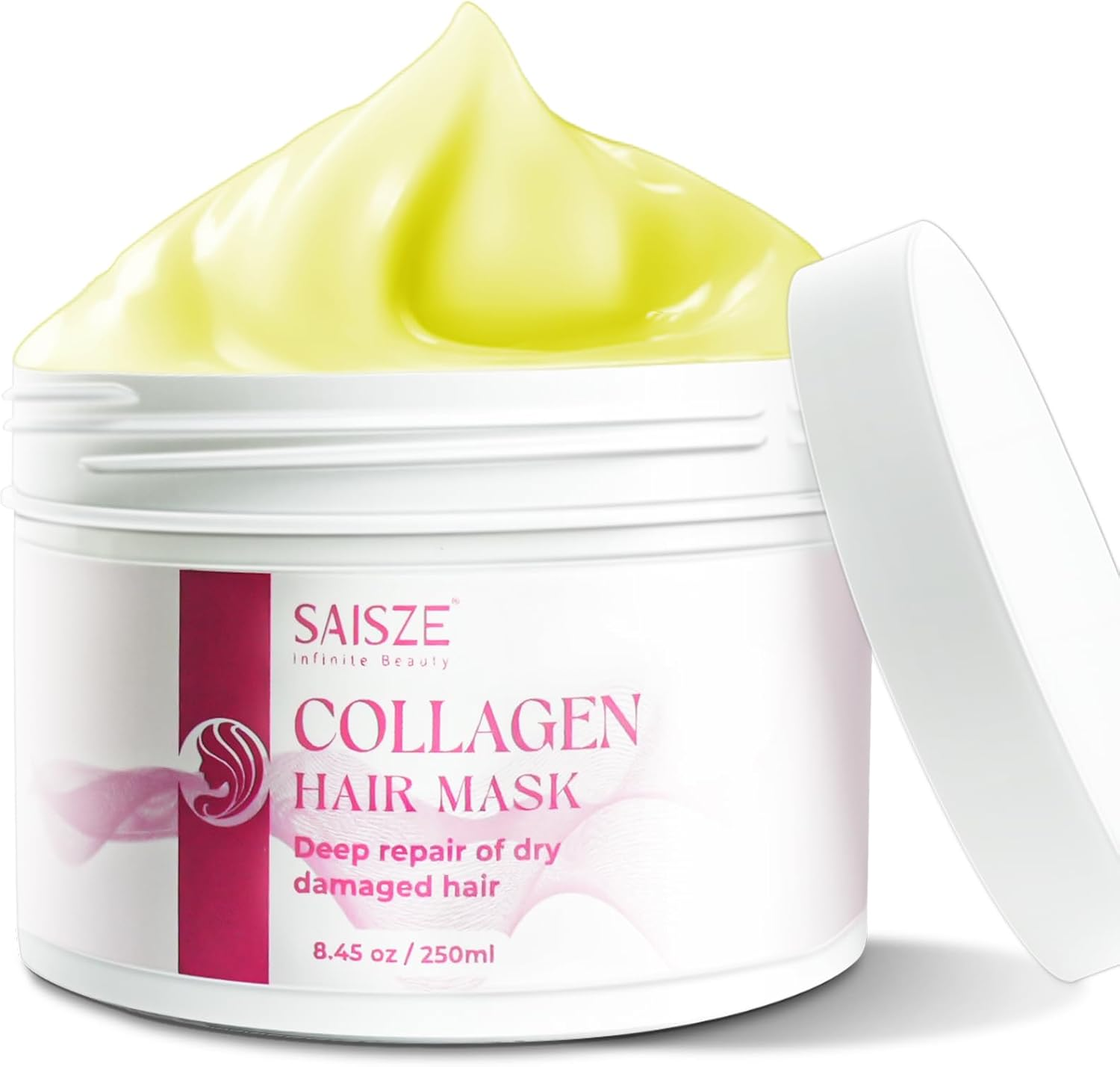 SAISZE Collagen Hair Mask Deep Repair Conditioning for All Hair Types，250Ml image number 2