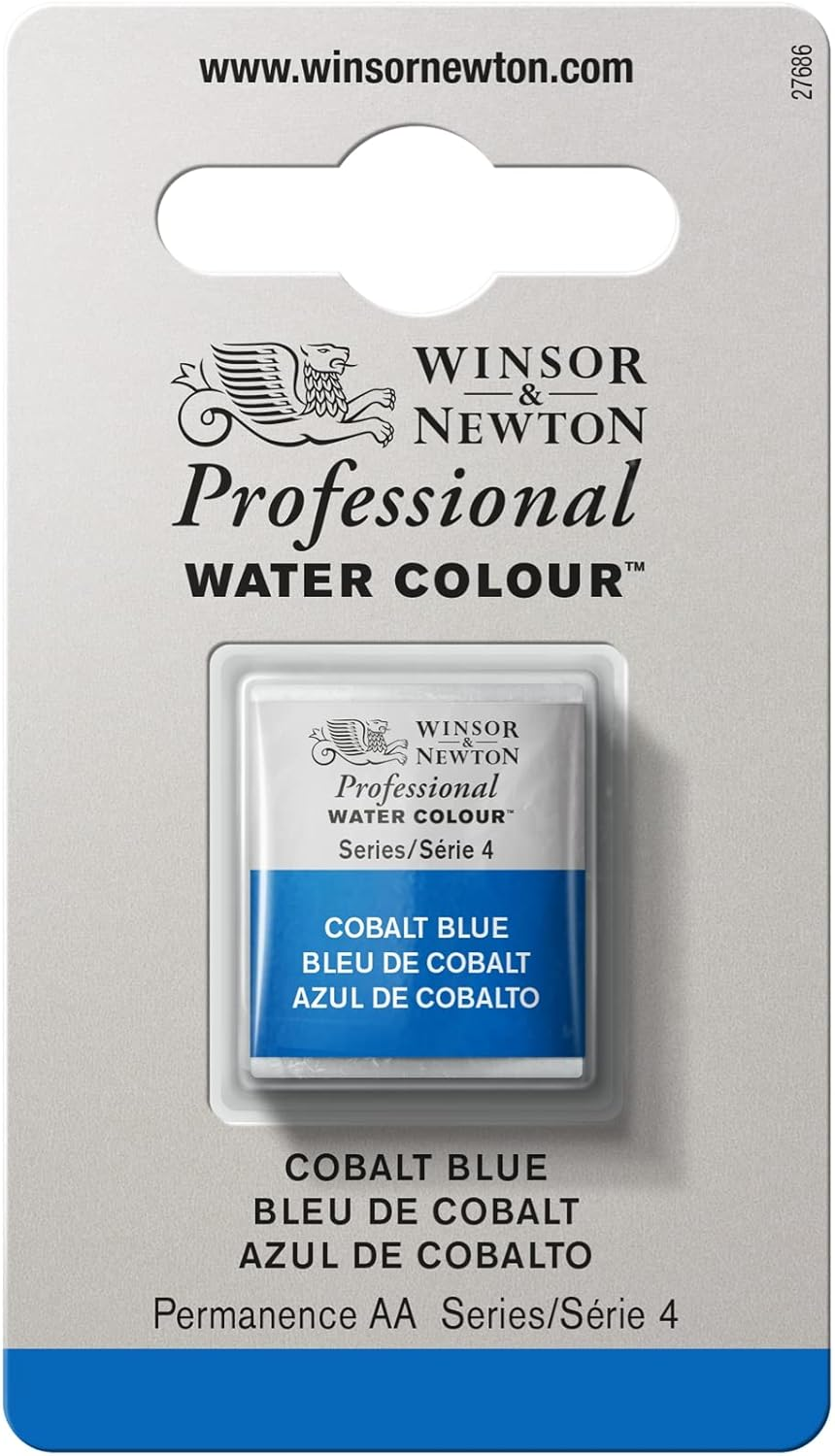Winsor & Newton Professional Half Pans Watercolour, Cerul Blue Red Shade (140) (Series 3) image number 3