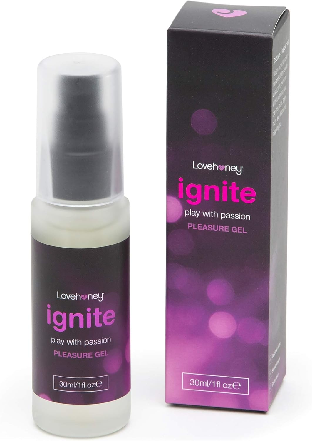 Lovehoney Ignite Water Based Lube Gel - Silky Tingle Lubricant & Licks for Men, Women & Couples - Versatile & Light Smooth Lubricant - 100Ml image number 4