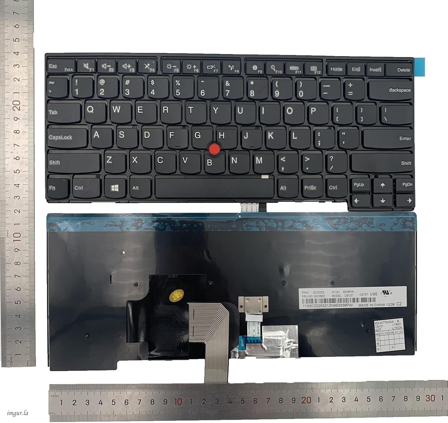 Laptop Replacement US Layout Keyboard for IBM Lenovo THINKPAD T440 T440P T440S T450 T450S T460 T431S E431 E440 L440 L450 L460 T450S 01AX340 04Y0874 01AX332 01AX335 image number 3