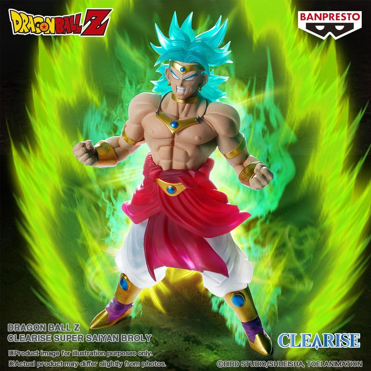 BANPRESTO Dragon Ball Z CLEARISE - Super Saiyan Broly image number 5