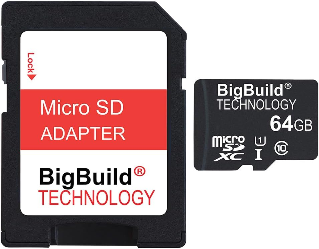 Bigbuild Technology 64GB Micro SDXC Memory Card for Ulefone Armor 21/22, 23 Ultra, 24, 25T/25T Pro, 26 Ultra, 27 Pro/27T Pro, 28 Ultra Thermal Phones