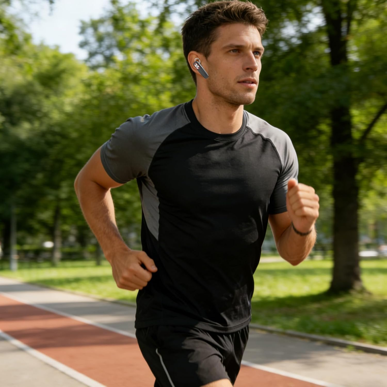 Wireless Headphones - Clear Audio Ear Hook Headphones, Single Long Battery Life Wireless Earphones | Earphones for Family Friends Running Workout Swimming Gym Sports Outdoor Fitness Cycling