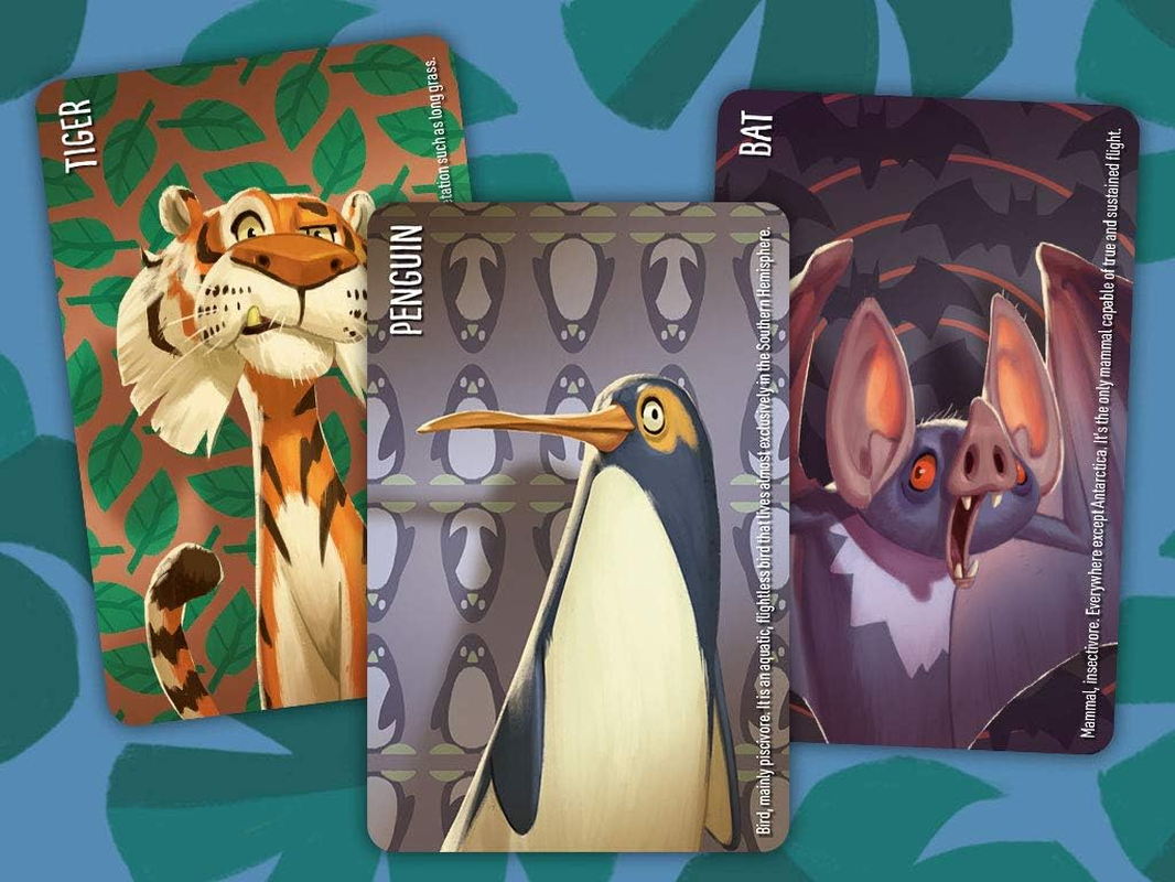 Similo - Wild Animals - Cooperative Card Game for 2-8 Players, Guess the Secret Animal image number 2