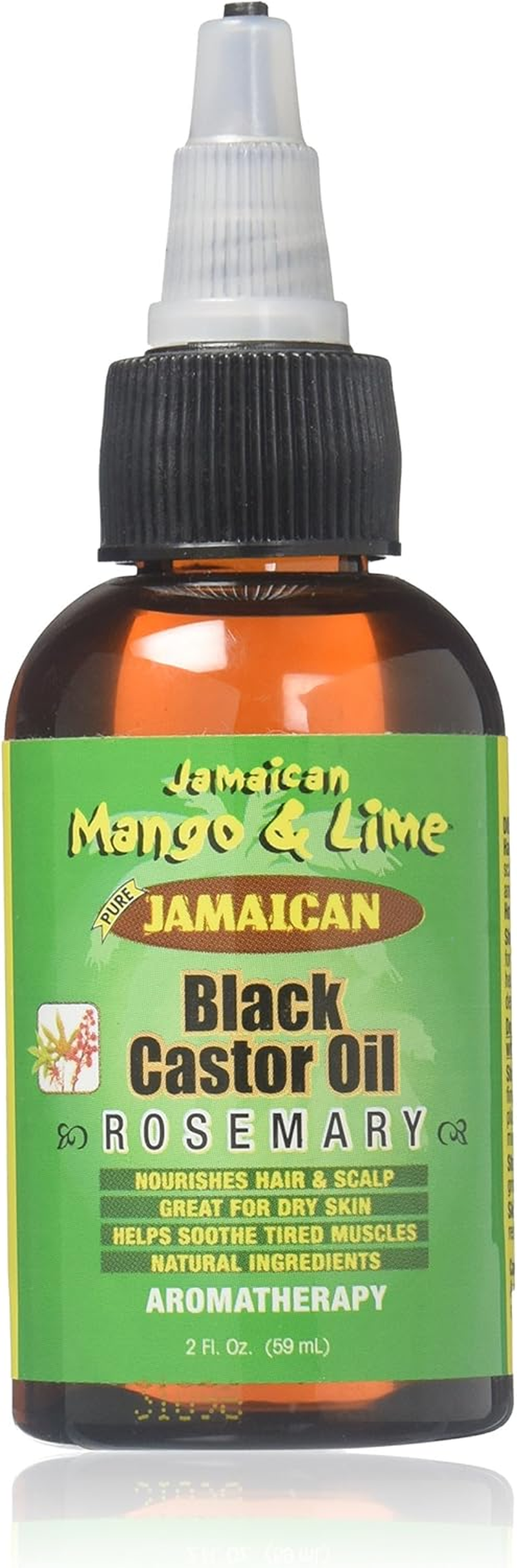 Jamaican Mango and Lime Black Castor Oil, Original, 2 Ounce image number 4