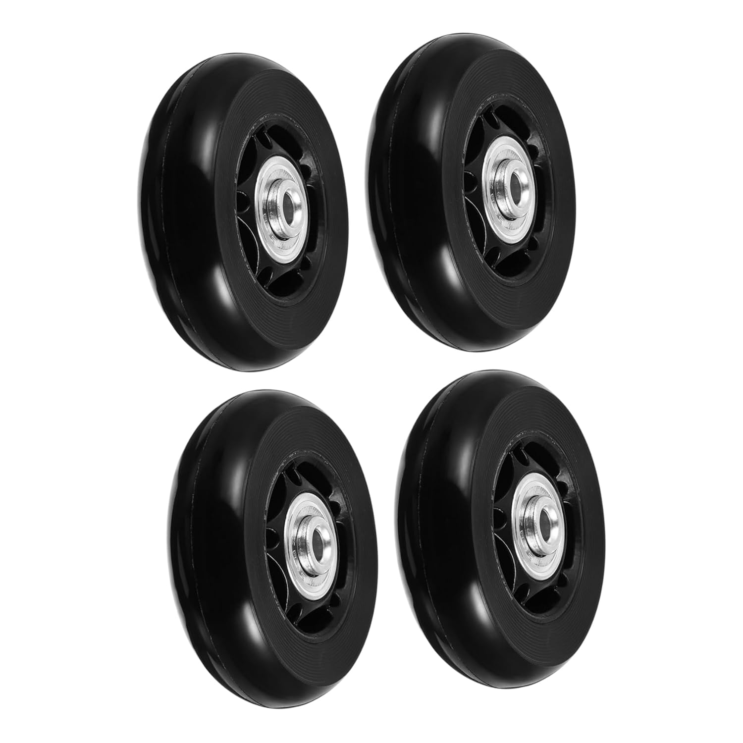 CHILDWEET 4Pcs Useful Luggage Case Wheel Suitcase Parts Caster Wheels for Travel Leather Luggage Bag Spinner Replacement Kit image number 6