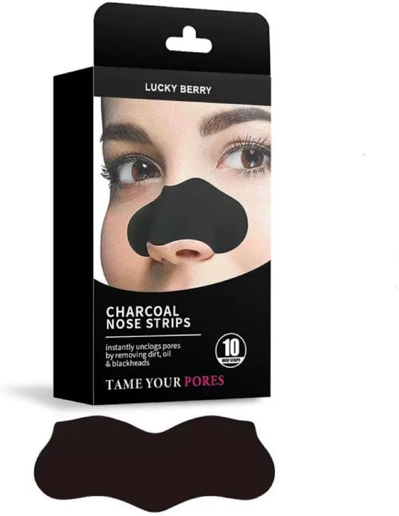 Vavilente Blackhead Remover,Nose Strips for Blackheads, Deep Cleansing Biore Pore Strips，Skin Care Tools,Blackhead Strip for Face Nose,Pore Scrubber with Natural Charcoal(10 Count) image number 2