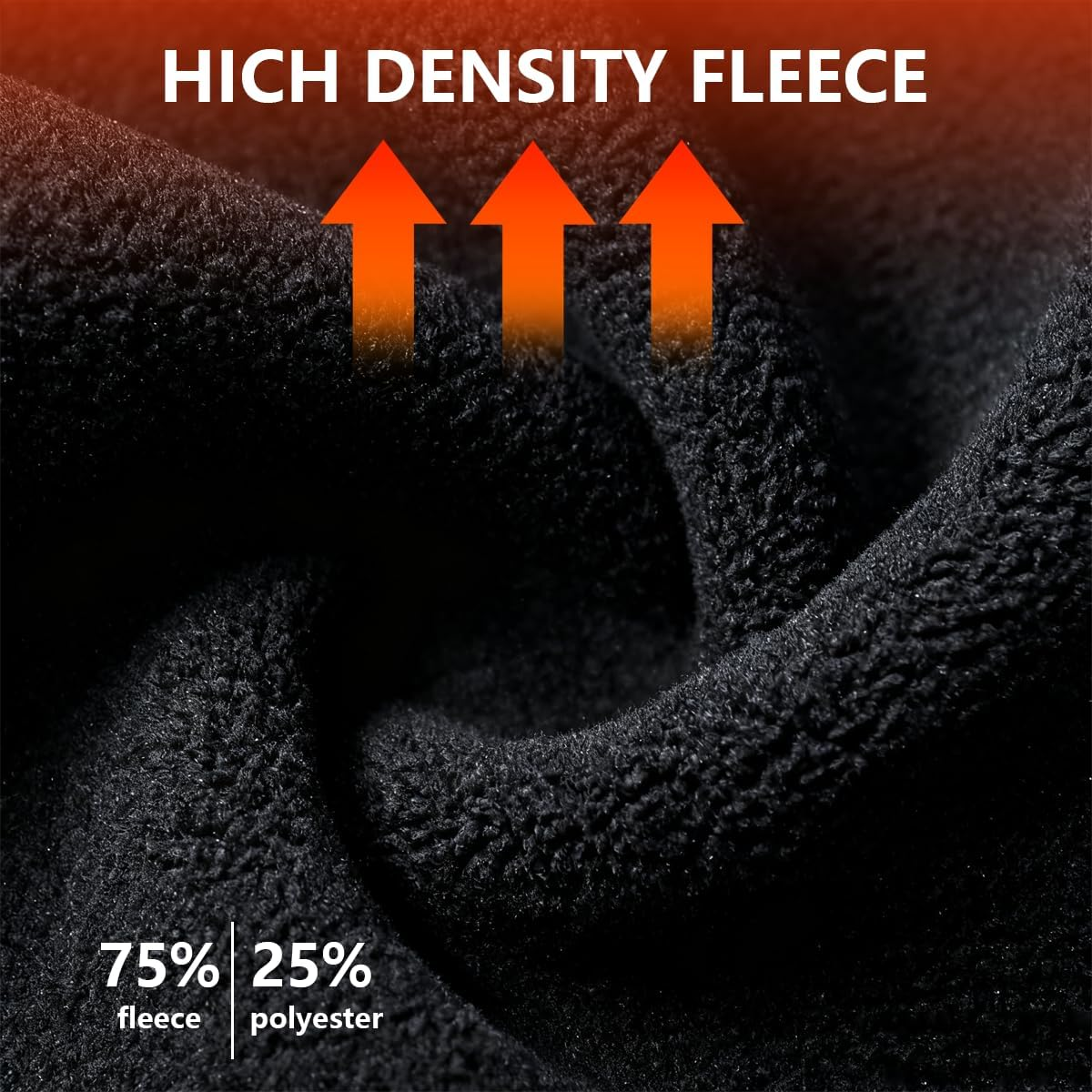 Winter Headband Set, 4 Pieces, Sports Ear Warmers for Men and Women, Windproof, for Jogging, Running, Hiking, Cycling (4 Black) image number 5