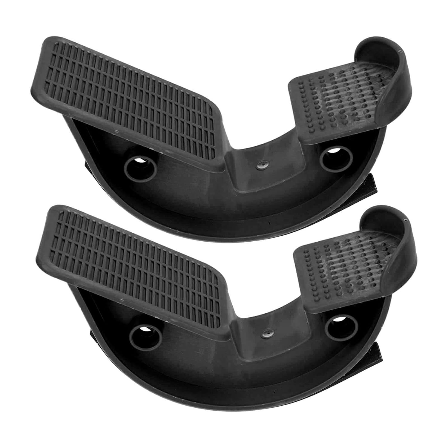 2 Pack Foot Rocker - Calf Stretcher for Reducing Foot Pain from Plantar Fasciitis,Achilles Tendonitis,Ankle Strain & Arch Pain (Black)