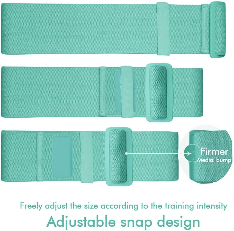 3PCS Adjustable Length Bands Resistance Bands Set Exercise Bands for Legs HIPS and Glutes Non Slip Exercise Loop Bands Suit for Everyone image number 2