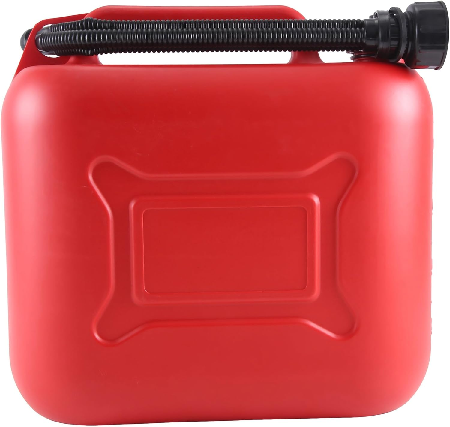 10L 2.64Gal Car Tank Can Spare Plastic Petrol Gas Container Anti-Static Carrier with Pipe for Car Travel Easy to Use image number 3