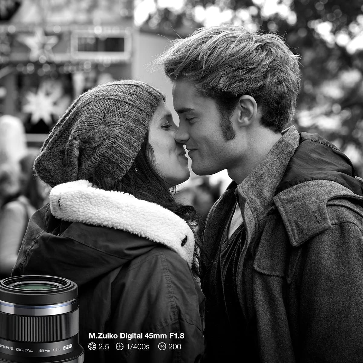 Olympus M. Zuiko Digital ED 45Mm F1.8 (Black) Lens for Olympus and Panasonic Micro 4/3 Cameras - (International Version) image number 1