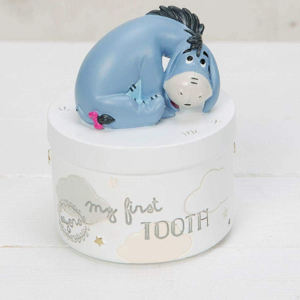Disney Magical Tooth & Curl Keepsake Pots - Winnie the Pooh & Eeyore image number 1