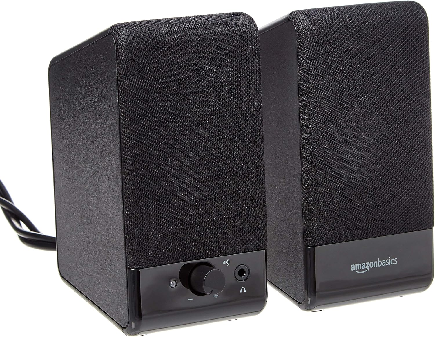 Amazon Basics Usb-Powered Computer Speakers for Desktop or Laptop PC with Volume Control, Plug-N-Play, Black image number 4