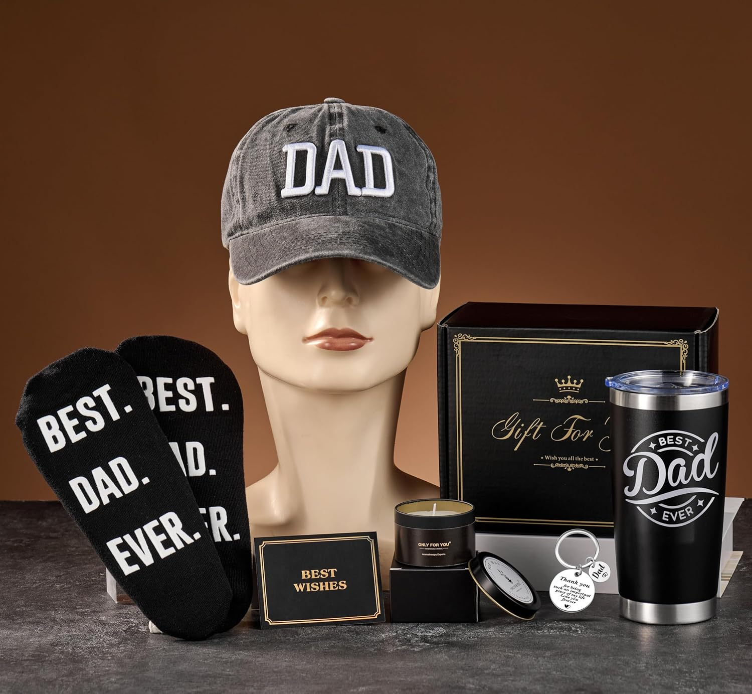 Fathers Day Gift Ideas, from Daughter, Son, 20Oz Tumbler, Birthday, Valentine'S Day Christmas Day for Dad, Black image number 5