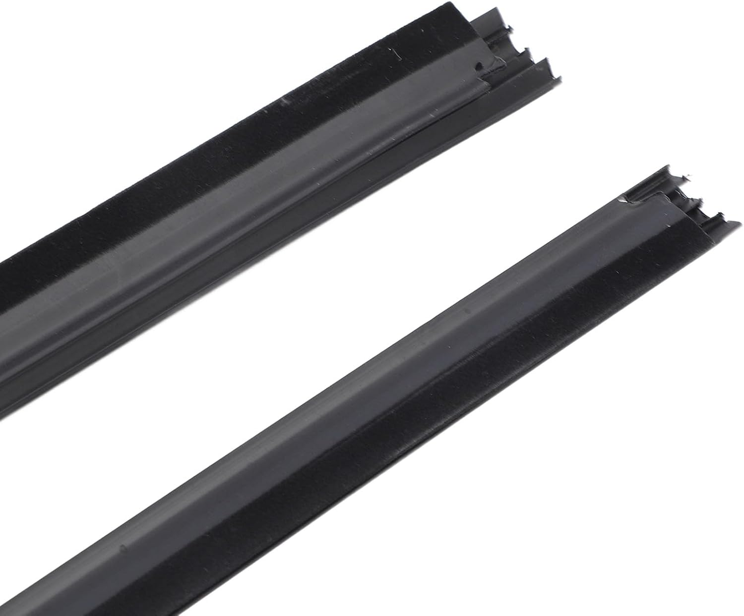 Window Moulding Trim Weatherstrip Seal Belt, 4 Pcs Car Outer Door Window Weatherstrip Molding, Compatible with Ranger PX2 PX3, Wildtrak, XLT, XL, 2012-2021, AB3926201A38AE image number 6