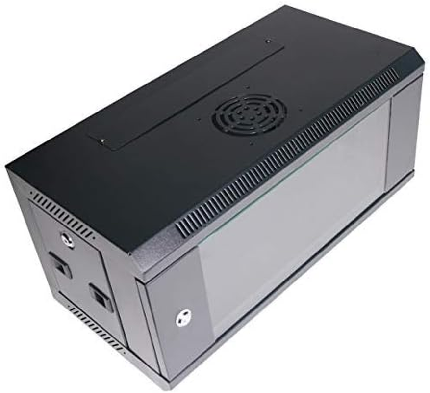 HCC 4RU 300Mm Deep Black Wall Mount Cabinet image number 2