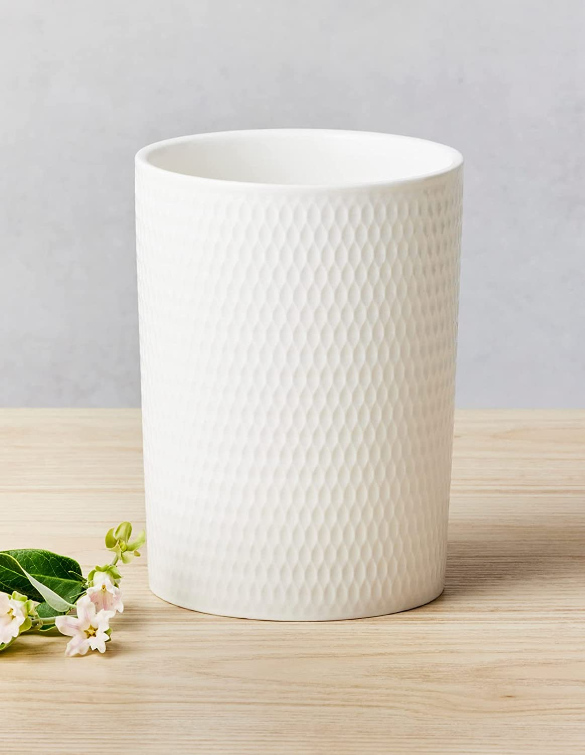 Maxwell & Williams White Basics Diamonds Utensil Holder Gift Boxed image number 1