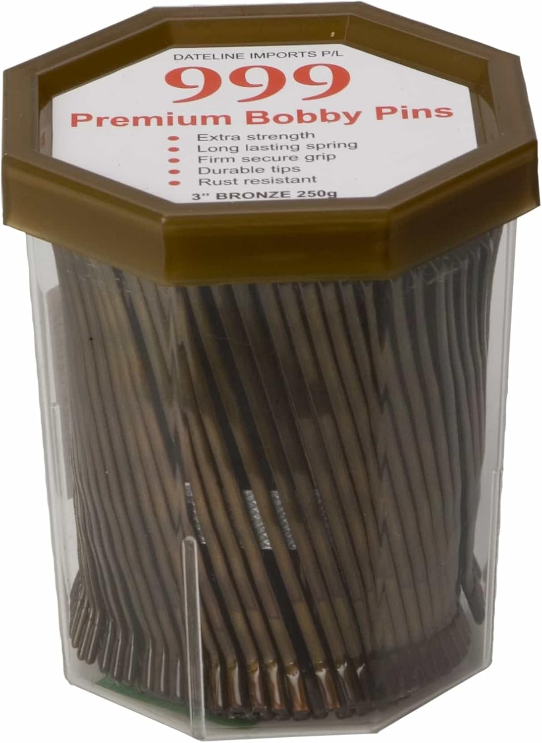 BOBBY PINS 999 Bobby Pin 3" - Bronze