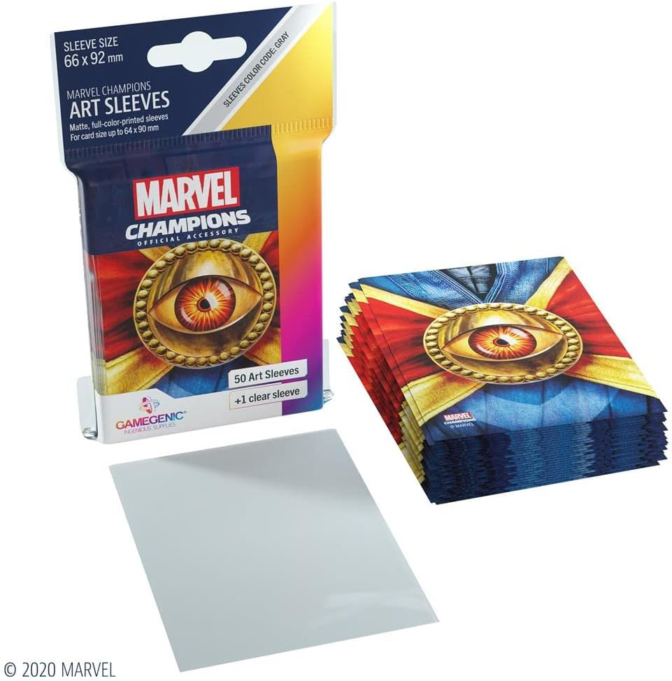 Gamegenic Asmodee North America Doctor Strange Marvel Champions Art Sleeves image number 3