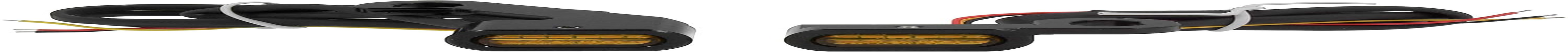 HDBUBALUS LED Clutch Brake Turn Signal Indicator Blinker Running Light Fit for Harley 09-17 Touring Road King Electra Glide Road Glide 15-20 Softail 1 Pair image number 5