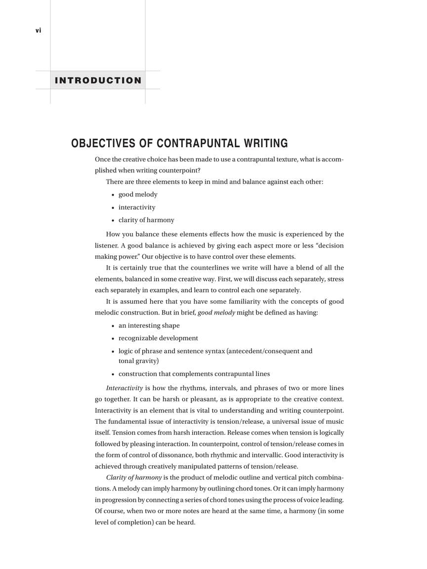 Counterpoint in Jazz Arranging Book/Online Audio