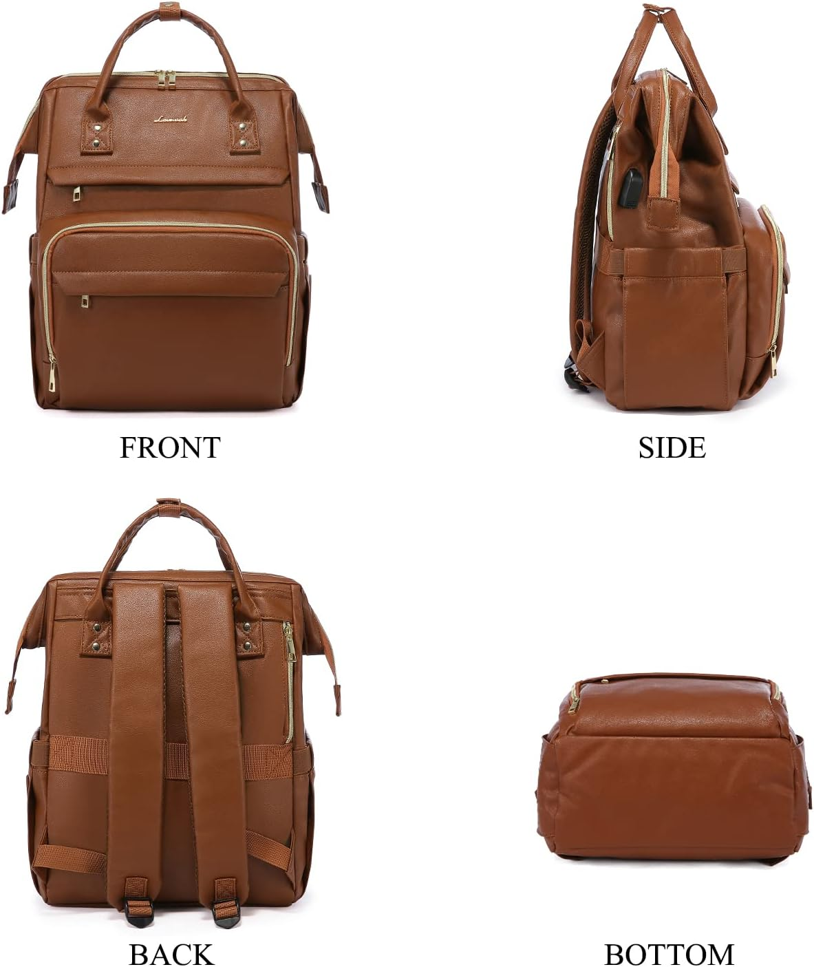 LOVEVOOK Laptop Backpack for Women ,Backpack for Women Fashion image number 2