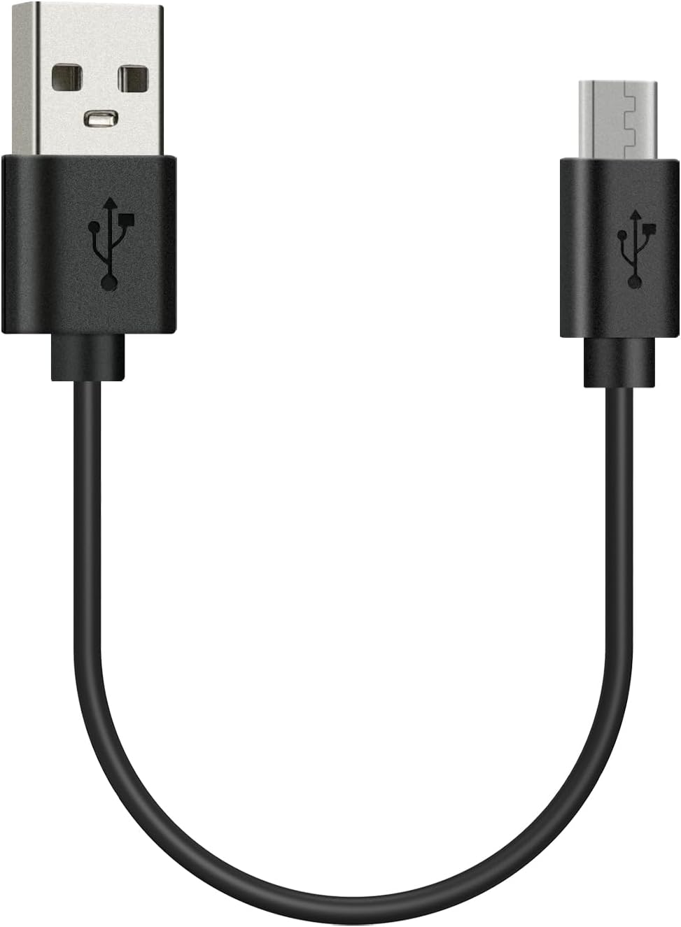 Geekria USB Headphones Short Charger Cable Compatible with Bose QC35II QC35 QC25, JBL T450BT 700BT, Sony WH-CH700N WH-H900N, USB to Micro-Usb Replacement Power Charging Cord (1Ft/30Cm)
