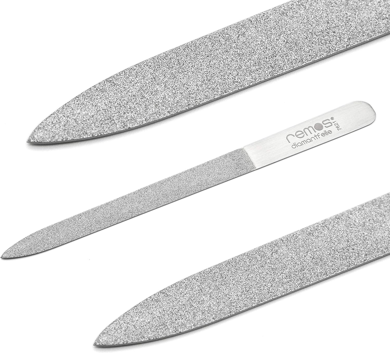 (15 Cm) - Remos Diamond Nail File, Stainless, 15 Cm image number 1