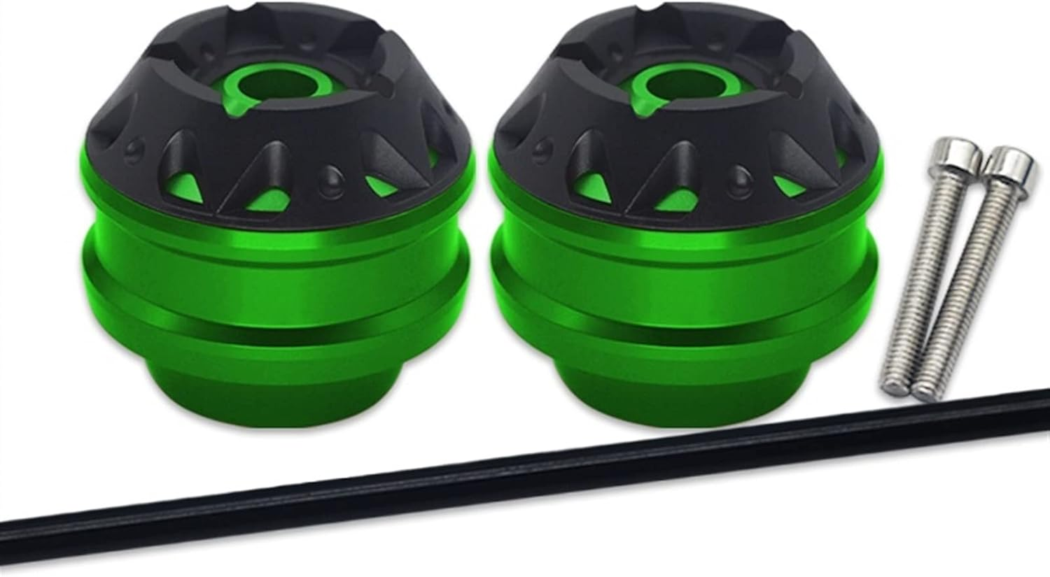 Motorbike Frame Sliders for B┐MW R Ninet RNINET R-Ninet 2014-2019 Motorcycle Accessories CNC Front Axle Fork Crash Sliders Wheel Falling Protector Kit (Color : Green) image number 1