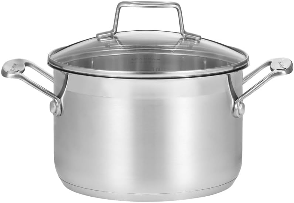 Scanpan Impact Dutch Oven, 20 Cm/3.5 Litre,Silver