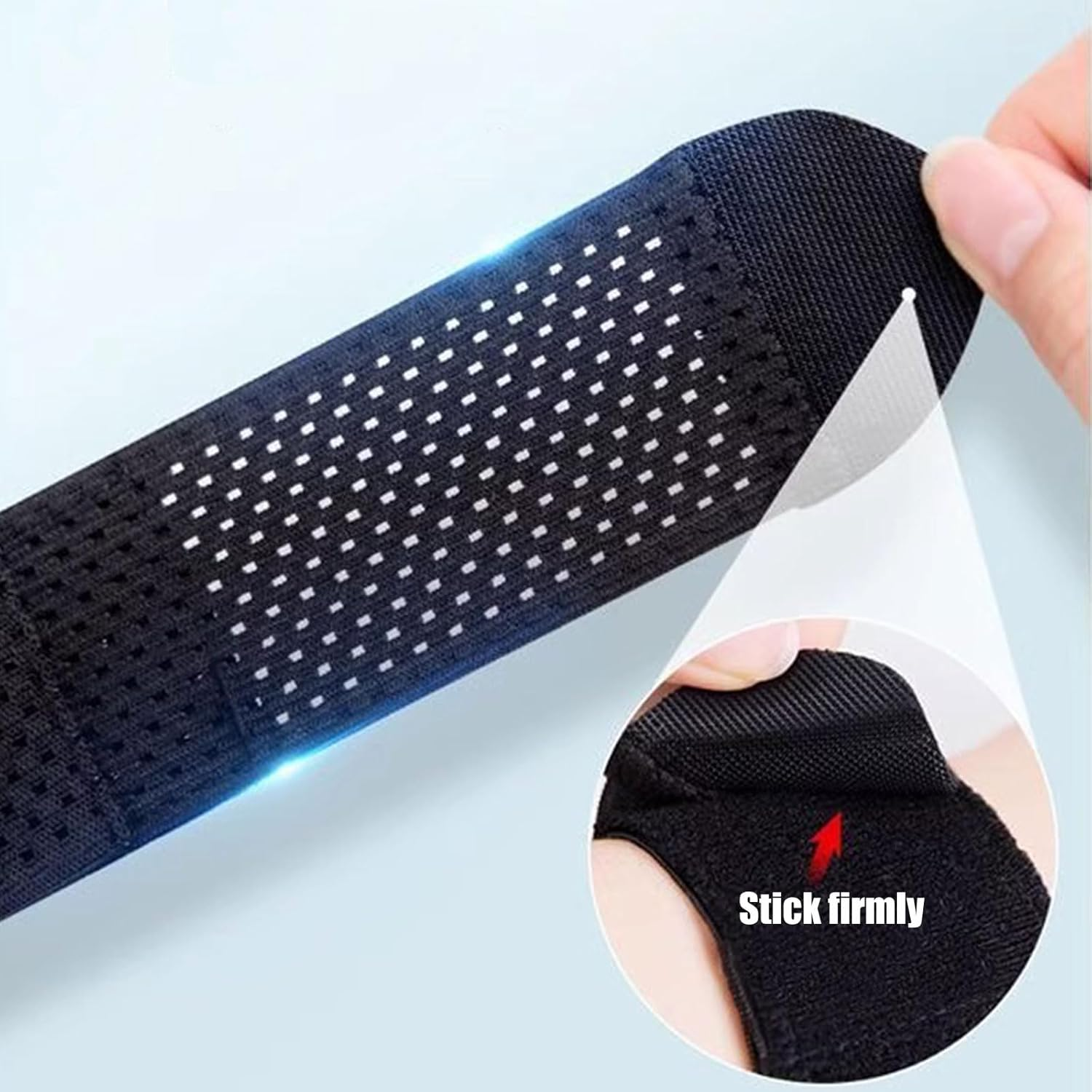 Xolixorium Wrist Brace & Wraps [2 Pcs], Adjustable Carpal Tunnel Support for Sports & Fitness, Black Wrist Strap for Men & Women image number 2