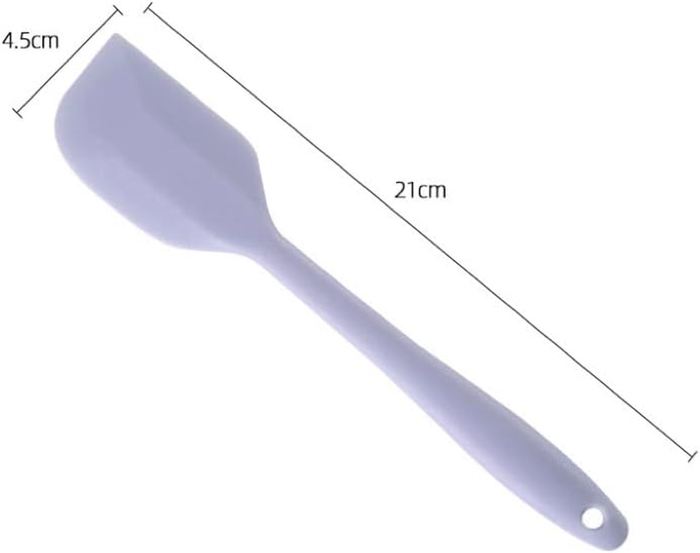 Silicone Spatula Set for Baking, Cooking, Scraping, and Mixing, 8 Pieces Rubber Kitchen Utensils with High Heat Resistant Non Stick Dishwasher Safe Bpa-Free image number 2