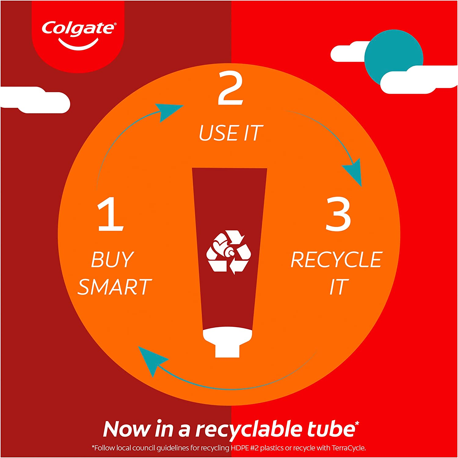 Colgate Triple Action Toothpaste, 80G, Original Mint, with Extra Micro Cleaning Minerals image number 2