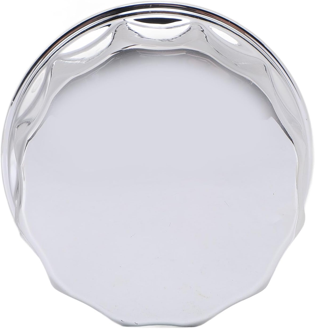 Tyre Wheel Hub Cap Cover, 4 Pieces ATV Tire Center Wheel Hub Cap Electroplated Surface for 8" 10" 12" 14" Alloy Wheels ATV Quad image number 6