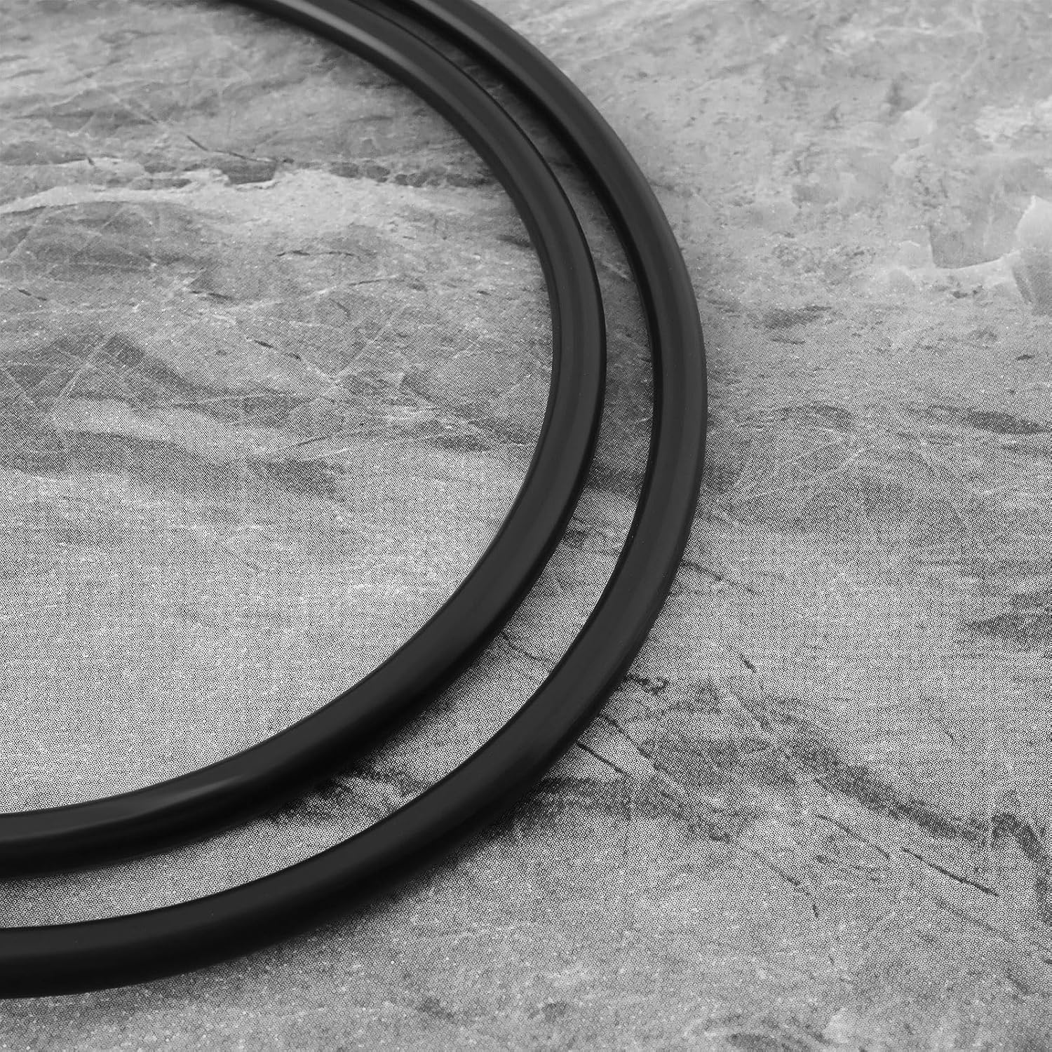 Emagtech 2PCS Canister Filter Replacement Seal O-Ring Compatible with Sunsun HW304A HW304B Canister Filter Aquarium Filter Seal O-Ring for Filter System image number 2