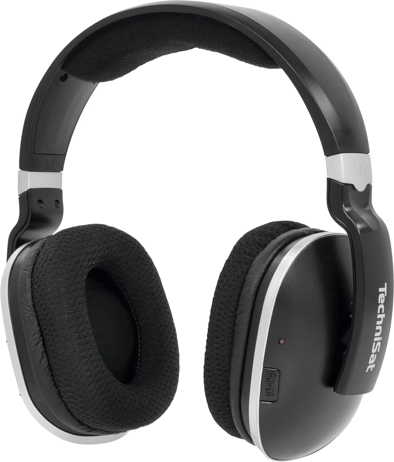 Technisat STEREOMAN 2 V2 Wireless 2.4 Ghz Wireless Headphones for Televisions and Music Systems with Docking Station, Aux-In, Audio Input Optical Black image number 4
