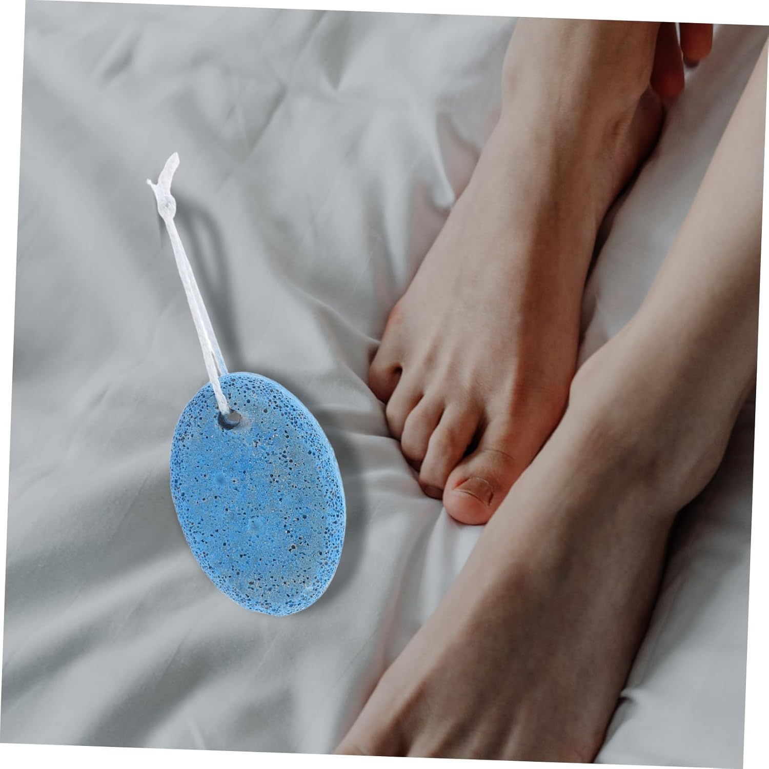 YOSADIER Pumice Stone for Feet Heels Reusable Large Volcanic Hard Skin Callus Scrubber and Remover Heel Scraper for Feet Hands Blue image number 2