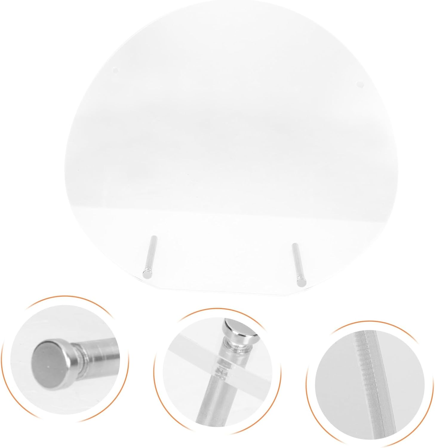 DEARMAMY Acrylic Mask Stand Display Rack 26X24Cm Face Mask Holder Organizer for Beauty Shops and Skincare Storage image number 6