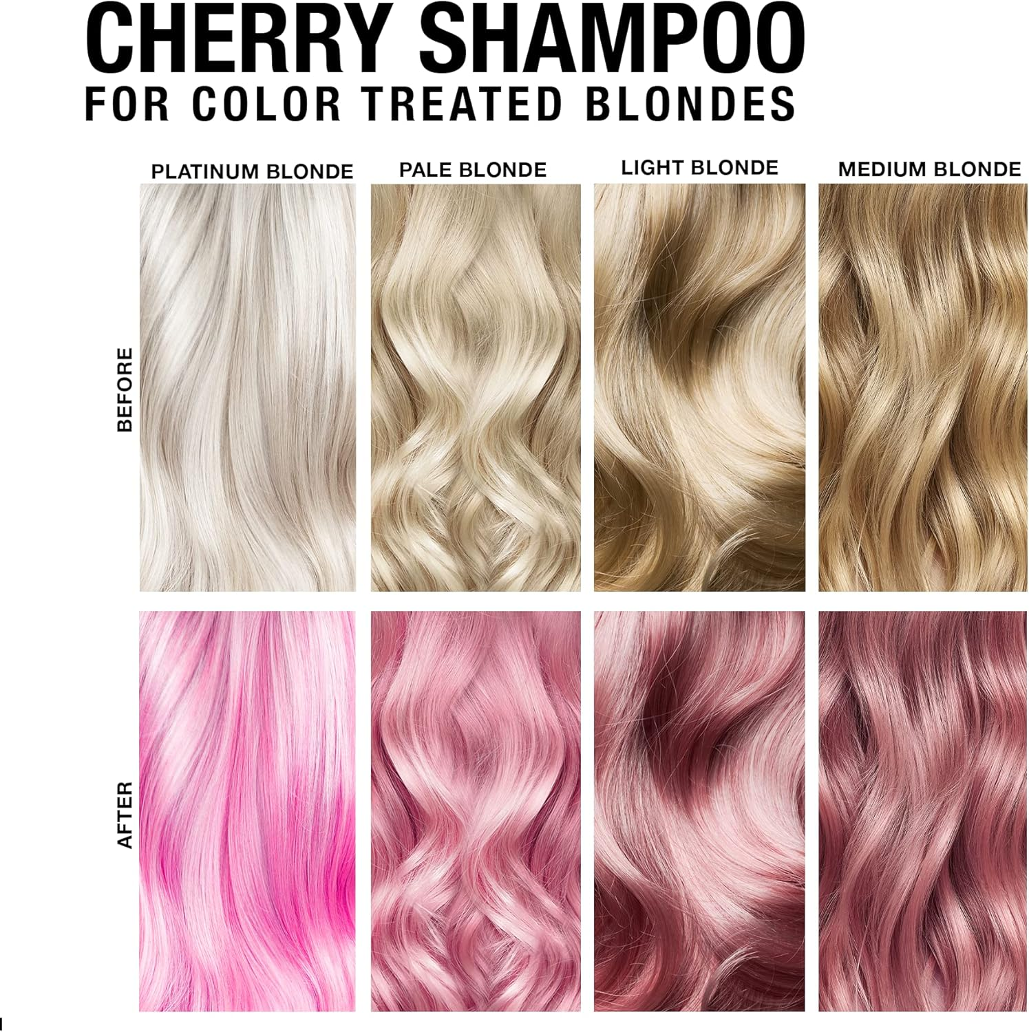 Pure Blends Hydrating Colour Depositing Shampoo Cherry 8.5 Oz / 250 Ml image number 3